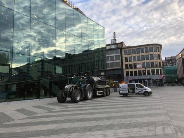 Curage du réseau d'égouts de Charleroi